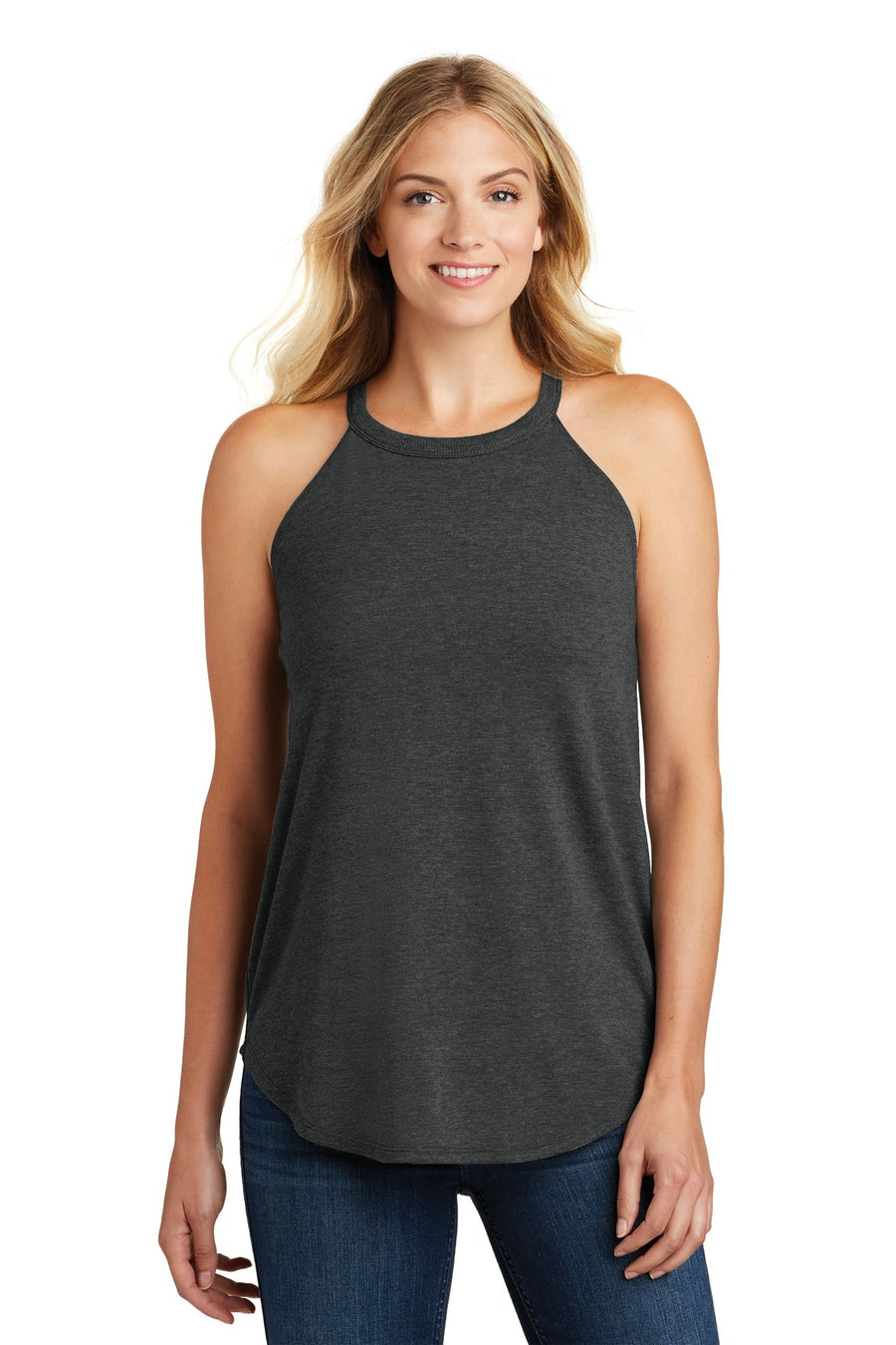 Hammonton HS On-Demand-District Women's Perfect Tri Rocker Tank Design 2