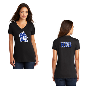 Hammonton HS On-Demand-Premium District Women's V-Neck Design 2