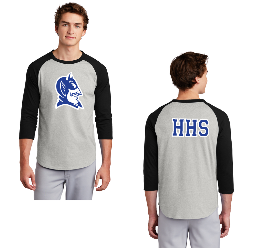 Hammonton HS On-Demand-Unisex Baseball Tee Design 2