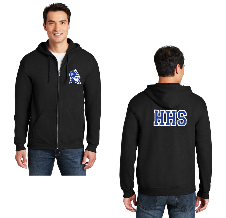 Hammonton HS On-Demand-Unisex Zip-Up Design 2