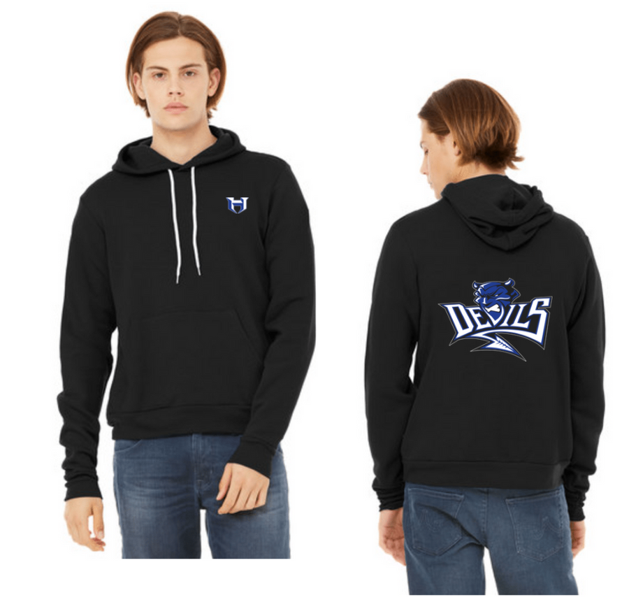 Hammonton HS On-Demand-BELLA+CANVAS Premium Fleece Hoodie