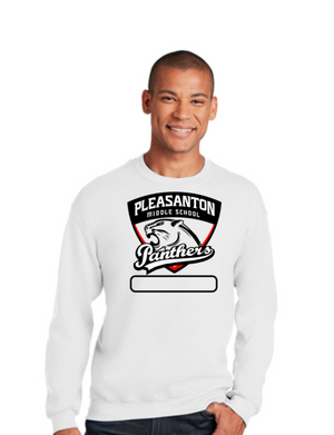 Pleasanton Middle School Physical Education-Unisex Crewneck Sweatshirt
