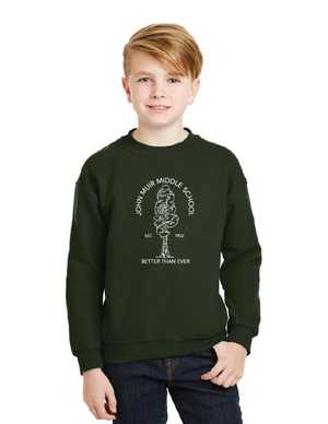 John Muir Middle School Spirit Wear 2023 On Demand-Unisex Crewneck Sweatshirt