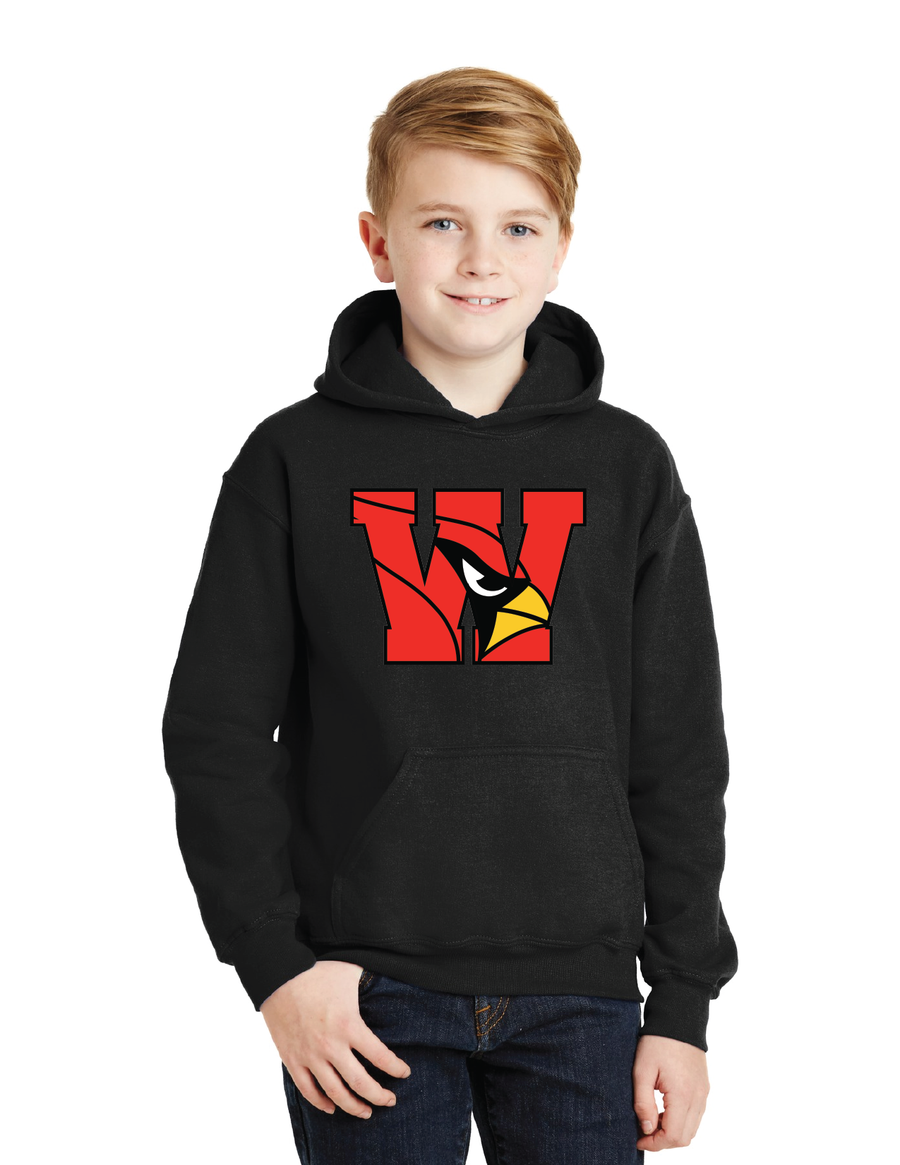 Willows Intermediate Spirit Wear On-Demand-Unisex Hoodie Cardinal