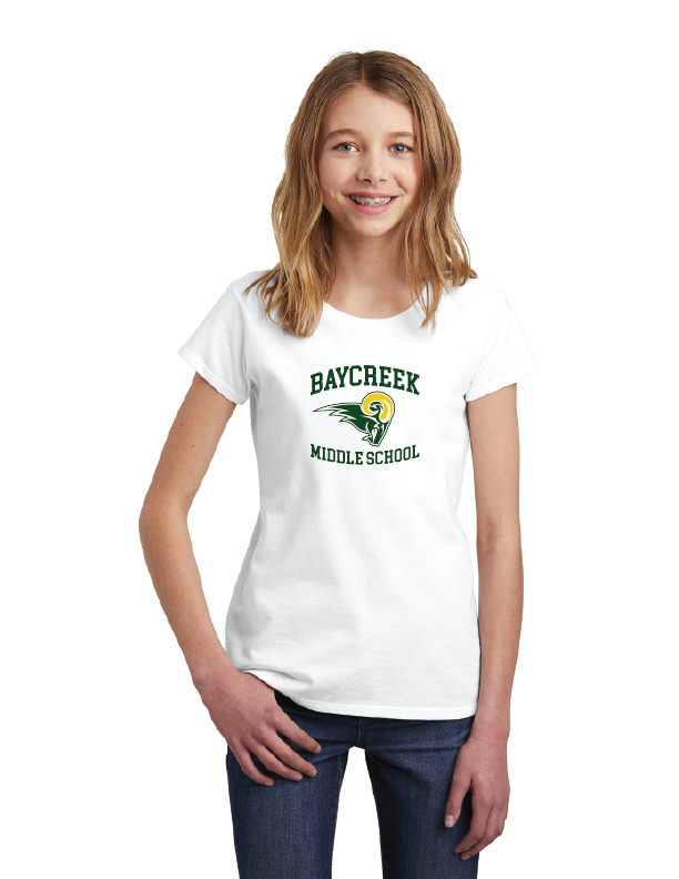 Baycreek Middle School - On Demand-Youth District Girls Tee