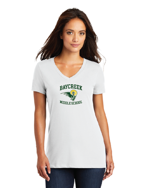 Baycreek Middle School - On Demand-Premium District Women's V-Neck