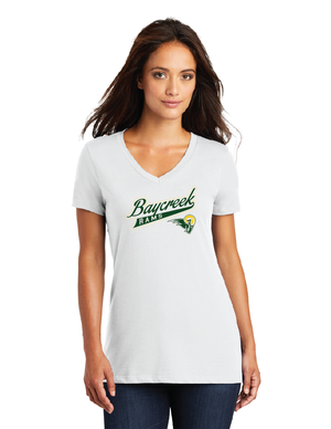 Baycreek Middle School - On Demand-Premium District Women's V-Neck Baseball