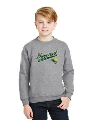 Baycreek Middle School - On Demand-Unisex Crewneck Sweatshirt Baseball