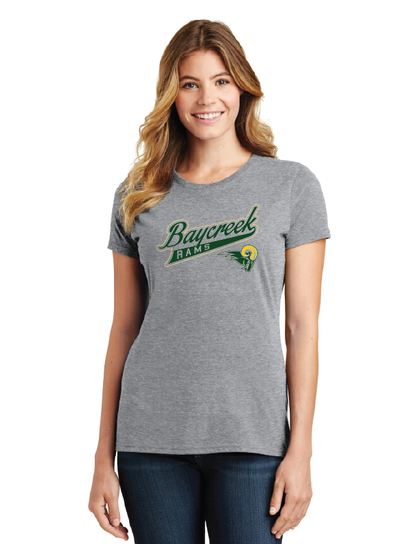 Baycreek Middle School - On Demand-Port and Co Ladies Favorite Shirt Baseball