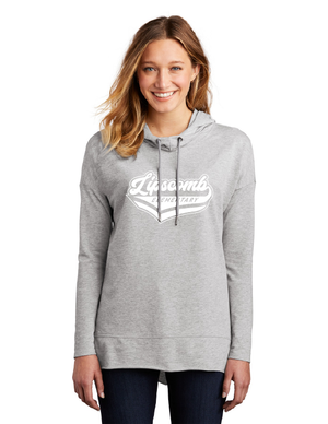 Lipscomb Spirit Wear On-Demand-District Womens Featherweight French Terry Hoodie Baseball