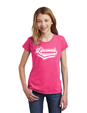 Lipscomb Spirit Wear On-Demand-Youth District Girls Tee Baseball