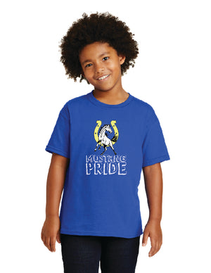 Mission Meadows Elementary Spirit Wear On- Demand-Unisex T-Shirt Mustang Pride