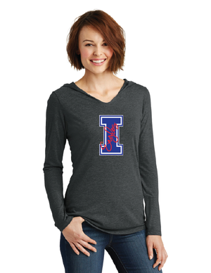 Independence Elementary Spirit Wear On-Demand-District Womens Perfect Tri Long Sleeve Hoodie Large I