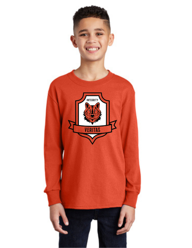 Maybeury Elementary On-Demand-Unisex Long Sleeve Shirt Veritas