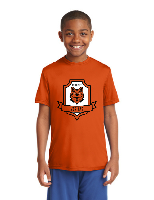 Maybeury Elementary On-Demand-Unisex Dry-Fit Shirt Veritas