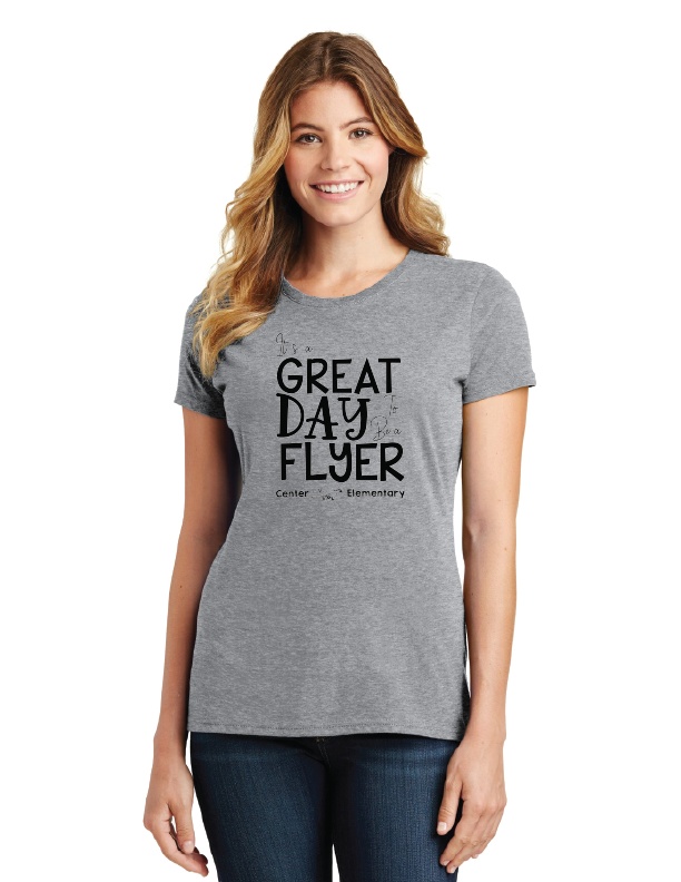 Center Elementary Spirit Wear On-Demand-Port and Co Ladies Favorite Shirt