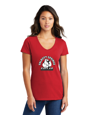 Talbott Springs Spirit Wear Spring 2023-Port and Co Ladies V-Neck