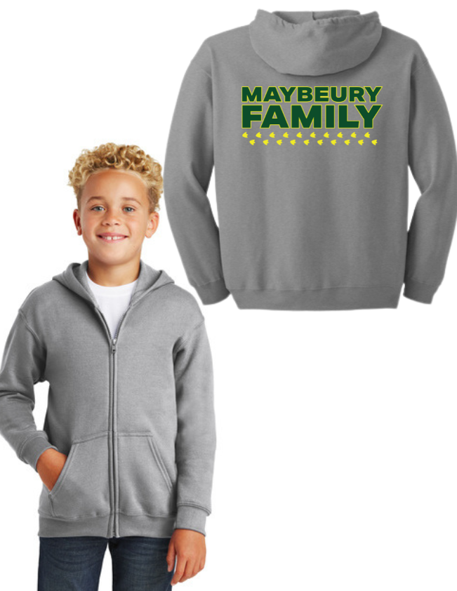 Maybeury Elementary On-Demand-Unisex Zip-Up Family