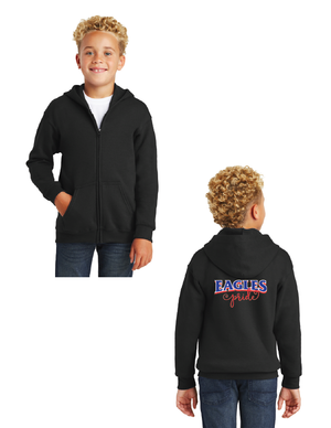 Independence Elementary Spirit Wear On-Demand-Unisex Zip-Up Eagles Pride