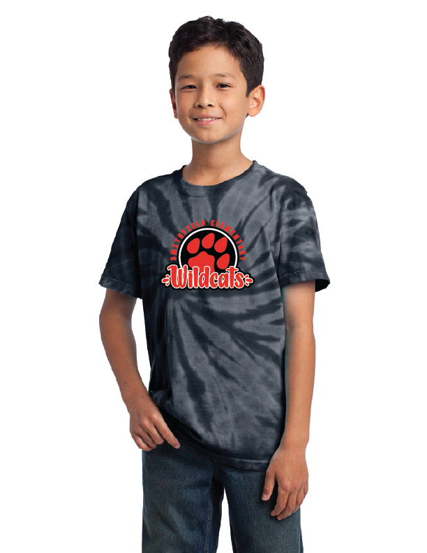 Smithfield Elementary Spirit Wear 22 On - Demand-Unisex Tie-Dye Shirt