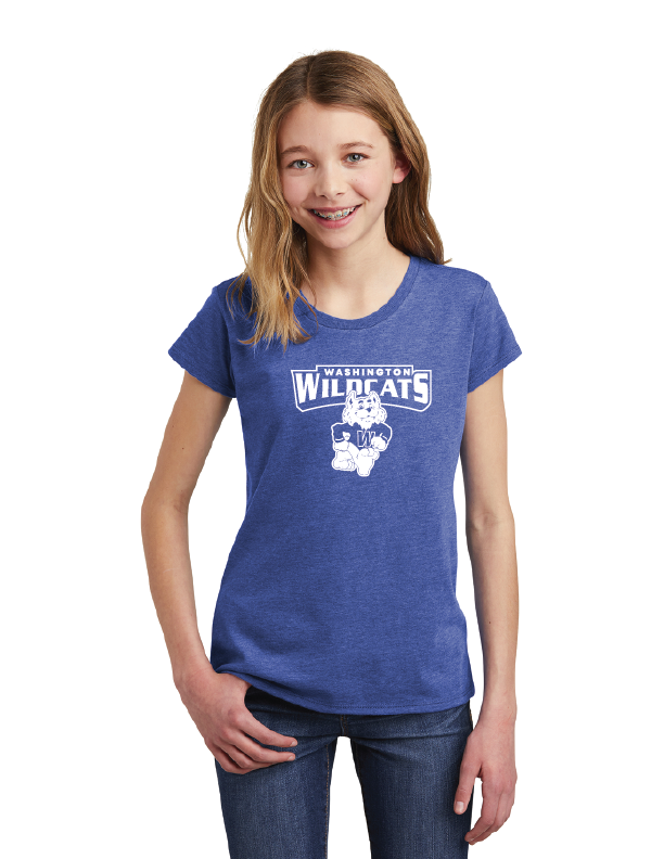 Washington Wildcats Spirit Wear 2022 On-Demand-Youth District Girls Tee