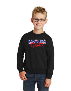 Independence Elementary Spirit Wear On-Demand-Unisex Crewneck Sweatshirt Eagles Pride