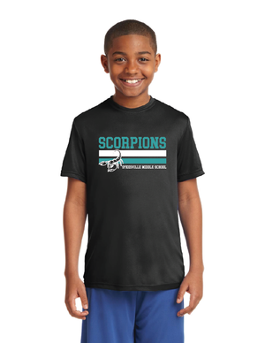 Sykesville Middle School 2023-24 Spirit Wear On-Demand-Unisex Dry-Fit Shirt Stripes