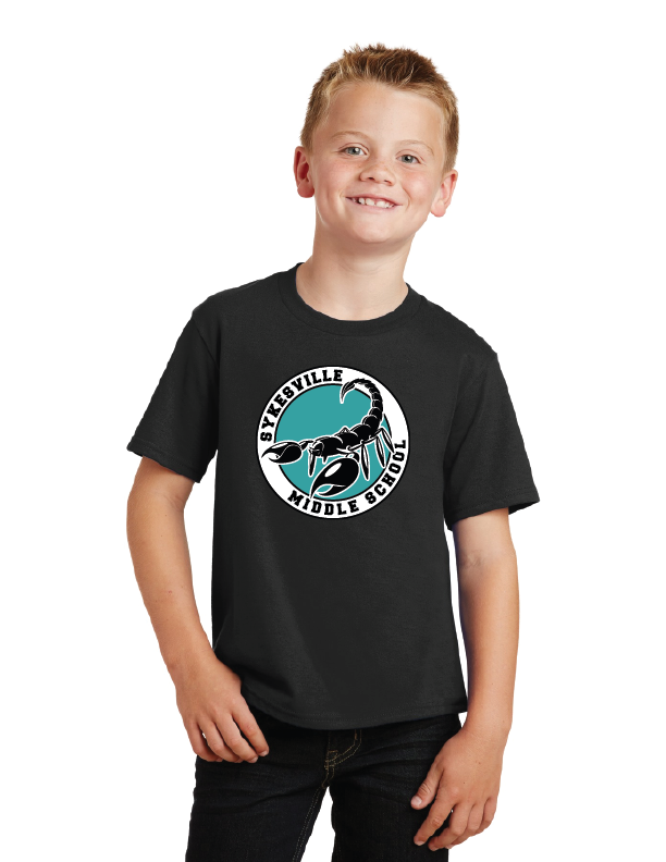 Sykesville Middle School 2023-24 Spirit Wear On-Demand-Premium Soft Unisex T-Shirt Circle