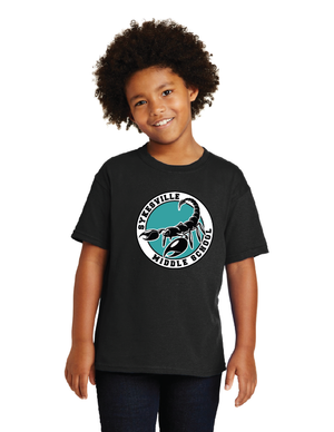 Sykesville Middle School 2023-24 Spirit Wear On-Demand-Unisex T-Shirt Circle