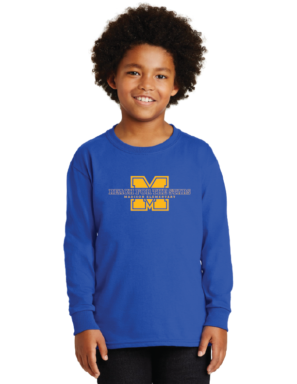 Madison Elementary (Anaheim) Spirit Wear On- Demand-Unisex Long Sleeve Shirt