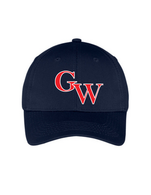 George Washington Spirit Wear 2023/24-Port & Co Six-Panel Twill Cap