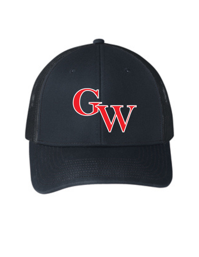 George Washington Spirit Wear 2023/24-Port Authority Snapback Trucker Hat