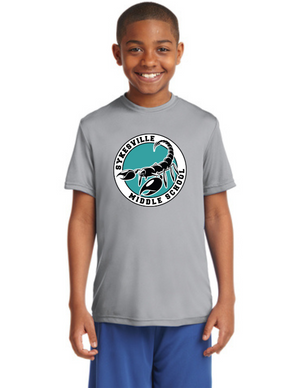 Sykesville Middle School 2023-24 Spirit Wear On-Demand-Unisex Dry-Fit Shirt Circle