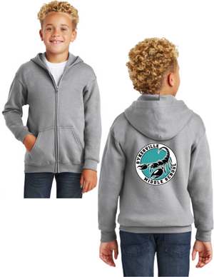 Sykesville Middle School 2023-24 Spirit Wear On-Demand-Unisex Zip-Up Circle