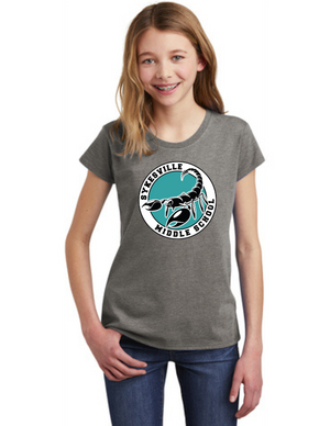 Sykesville Middle School 2023-24 Spirit Wear On-Demand-Youth District Girls Tee Circle