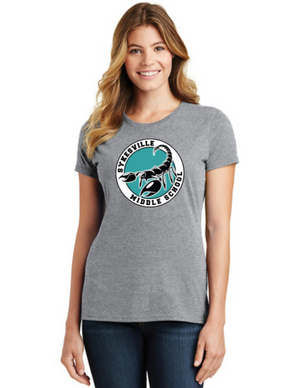 Sykesville Middle School 2023-24 Spirit Wear On-Demand-Port and Co Ladies Favorite Shirt Circle