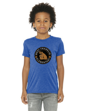 West Franklin Spirit Wear 2023-24 On-Demand-BELLA+CANVAS Triblend Short Sleeve Tee