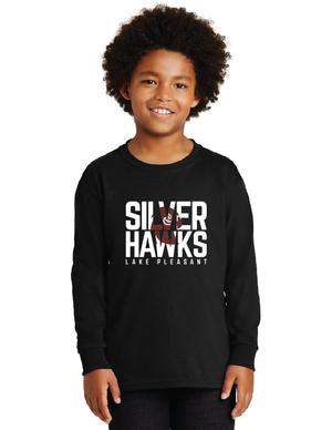 Lake Pleasant On- Demand-Unisex Long Sleeve Shirt Silver Hawks