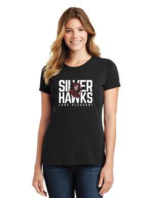 Lake Pleasant On- Demand-Port and Co Ladies Favorite Shirt Silver Hawks
