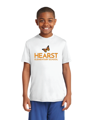 Hearst Elementary 2023-24 Spirit Wear On-Demand-Unisex Dry-Fit Shirt Monarch