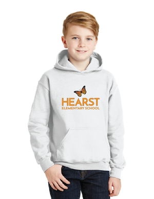 Hearst Elementary 2023-24 Spirit Wear On-Demand-Unisex Hoodie Monarch
