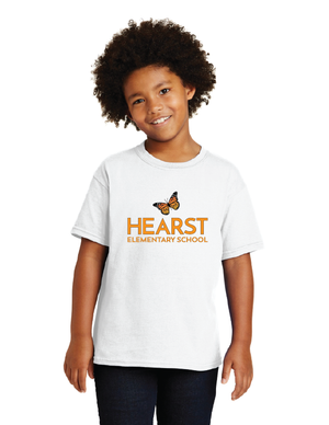 Hearst Elementary 2023-24 Spirit Wear On-Demand-Unisex T-Shirt Monarch