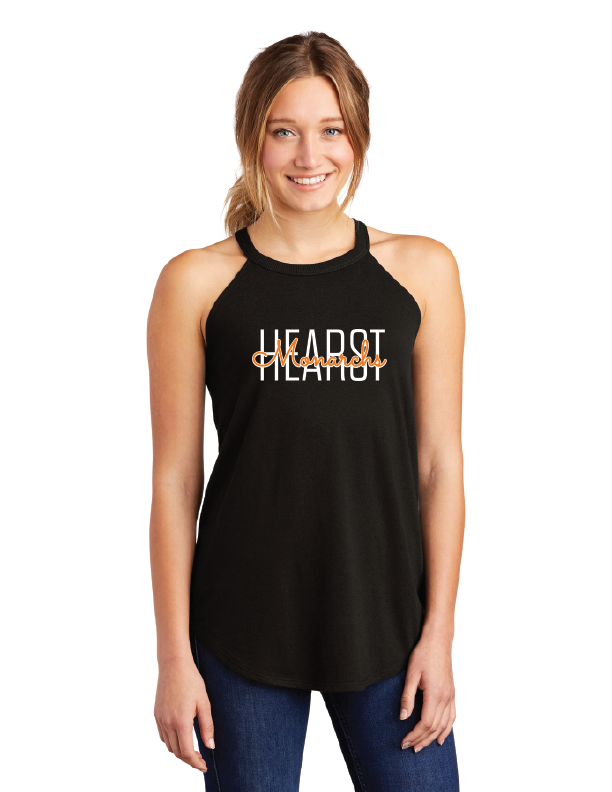 Hearst Elementary 2023-24 Spirit Wear On-Demand-District Womens Perfect Tri Rocker Tank Script