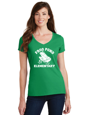 Frog Pond Elementary Fall 22 On- Demand-Port and Co Ladies V-Neck