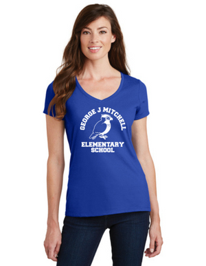 George J Mitchell Elementary Fall 22 On- Demand-Port and Co Ladies V-Neck