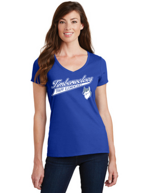 Trapp Elementary Spirit Wear On- Demand-Port and Co Ladies V-Neck
