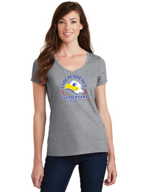 Independence Elementary Spirit Wear On-Demand-Port and Co Ladies V-Neck Established