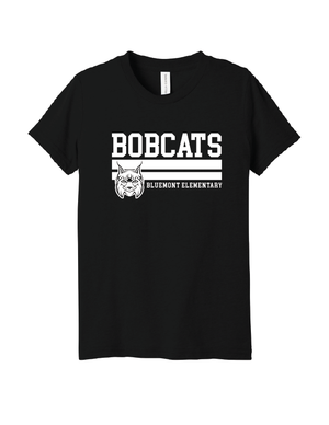 Bluemont Bobcat Spirit Wear On- Demand-BELLA+CANVAS Triblend Short Sleeve Tee