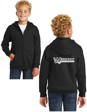 Woodcrest Elementary PTA Spirit Wear On-Demand-Unisex Zip-Up