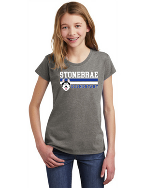 Stonebrae Elementary Spirit Wear 2023-24 On-Demand-Youth District Girls Tee